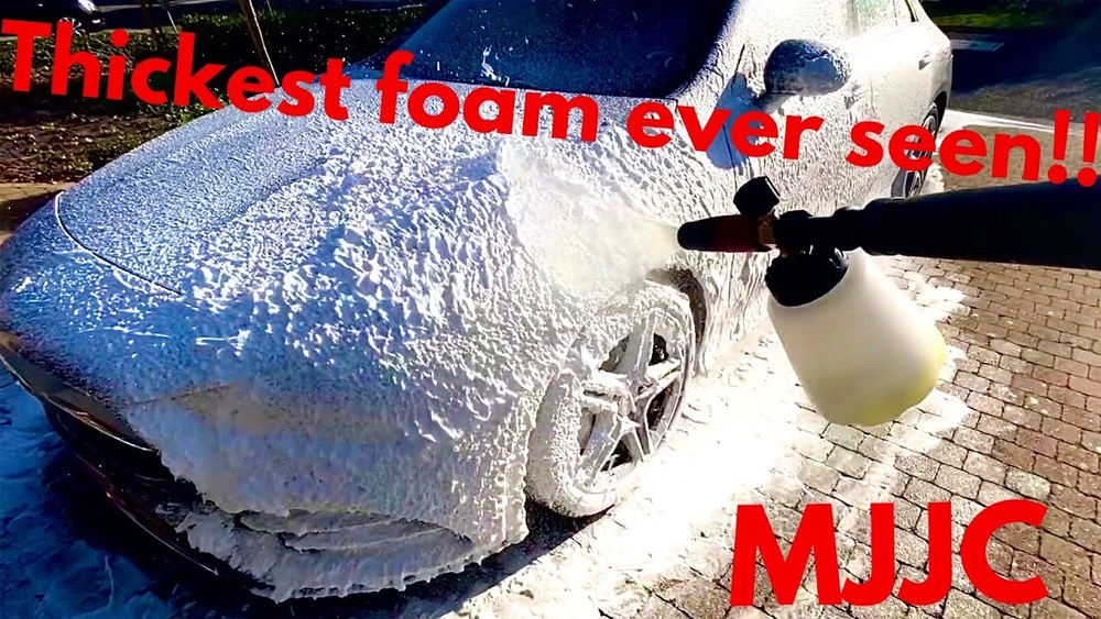 Foam Cannon How to Get Thick Foam