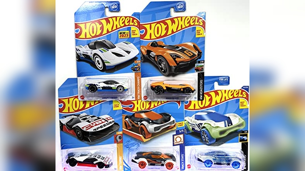 Hot Wheels Stunt Track Cars