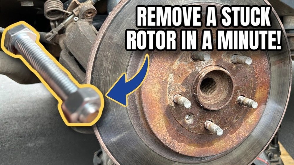 How Do I Get a Stuck Brake Rotor off