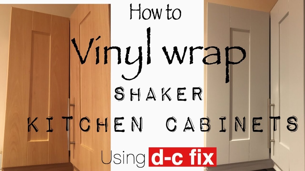 How Do You Vinyl Wrap Kitchen Doors