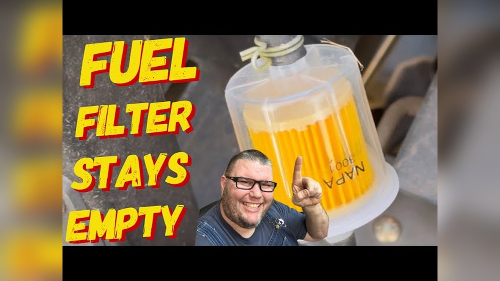 How Full Should a Fuel Filter Be