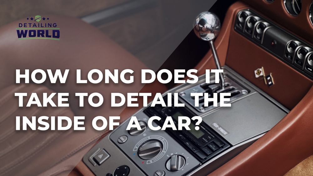 How Long Does a Car Detailing Take