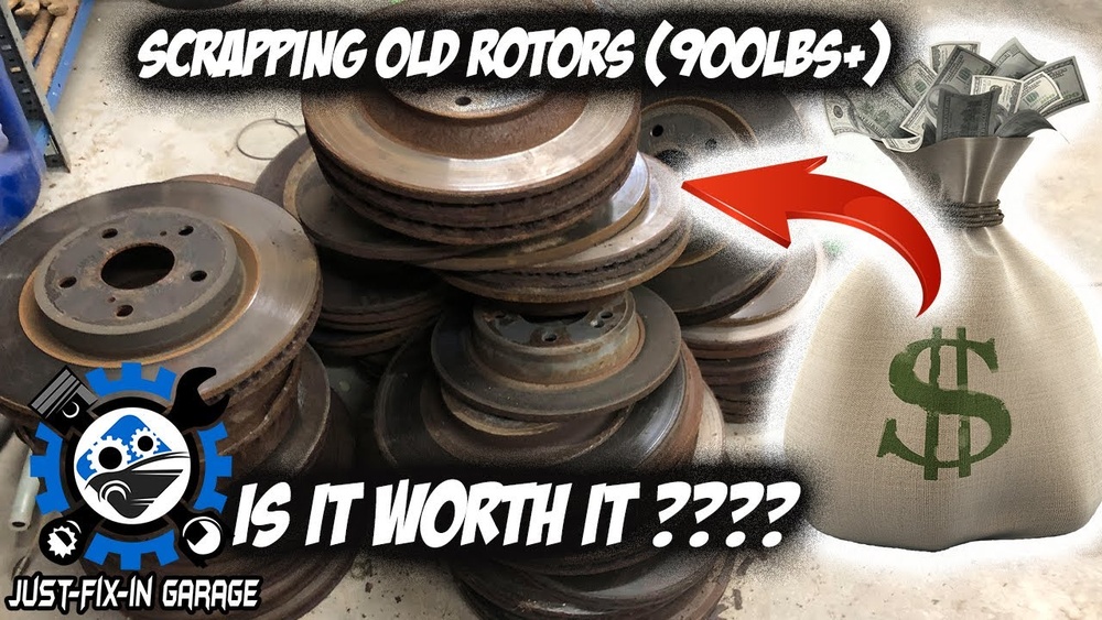 How Much is a Brake Rotor Worth in Scrap
