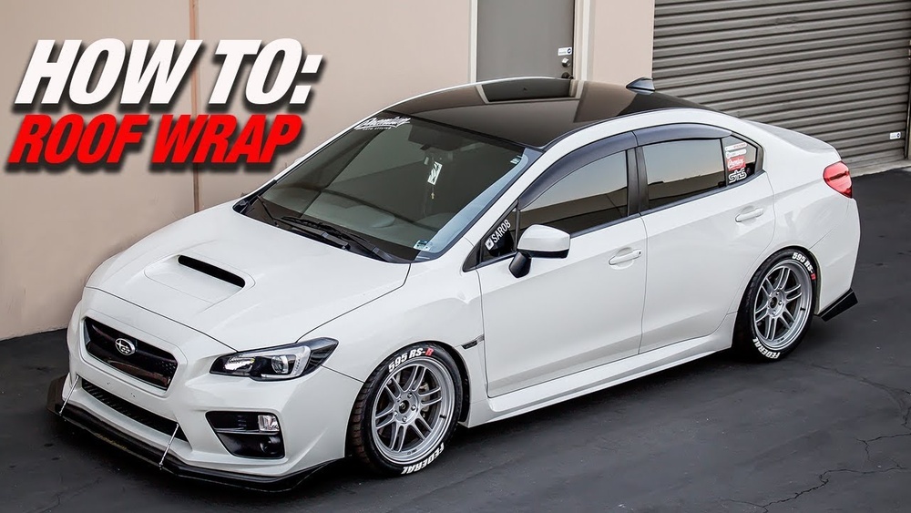 How Much Vinyl to Wrap a Car Roof