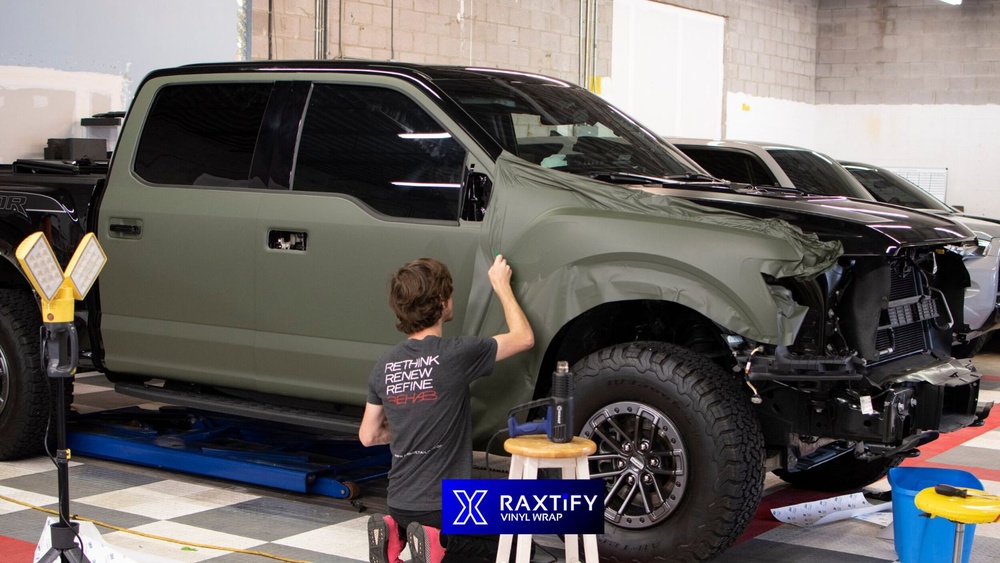 How Much Vinyl to Wrap a Single Cab Truck
