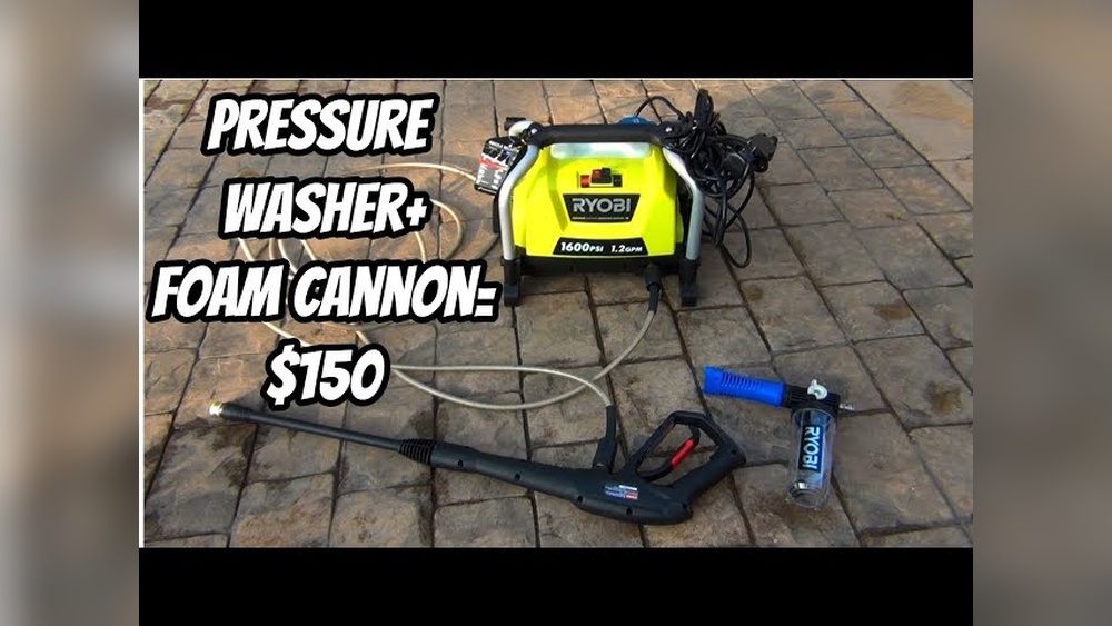 How to Attach Foam Cannon to Ryobi Pressure Washer