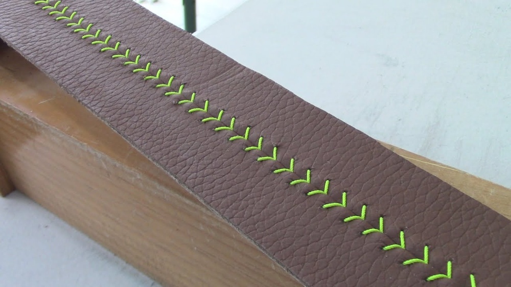 How to Baseball Stitch Steering Wheel Cover