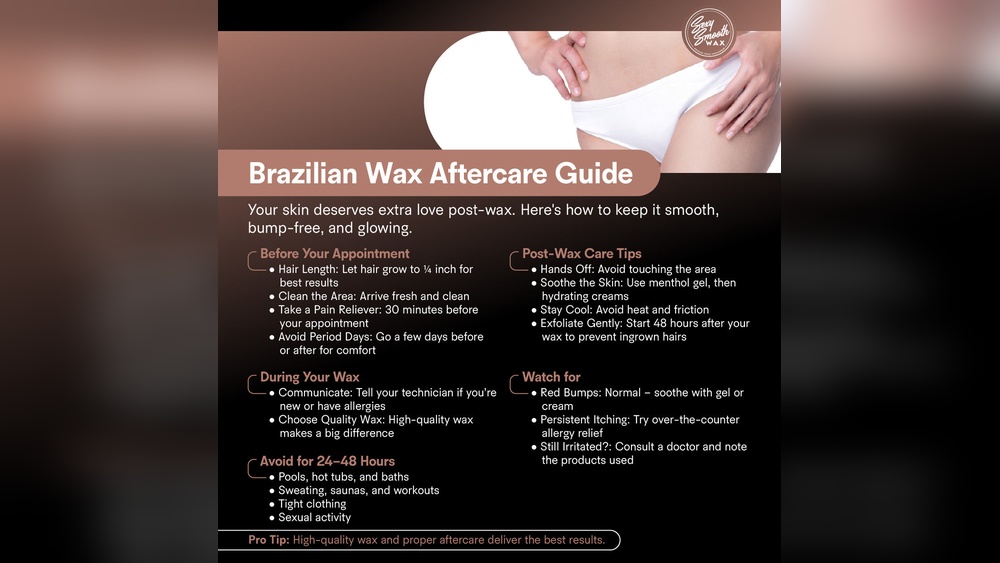 How to Care for Your Skin After a Brazilian Wax