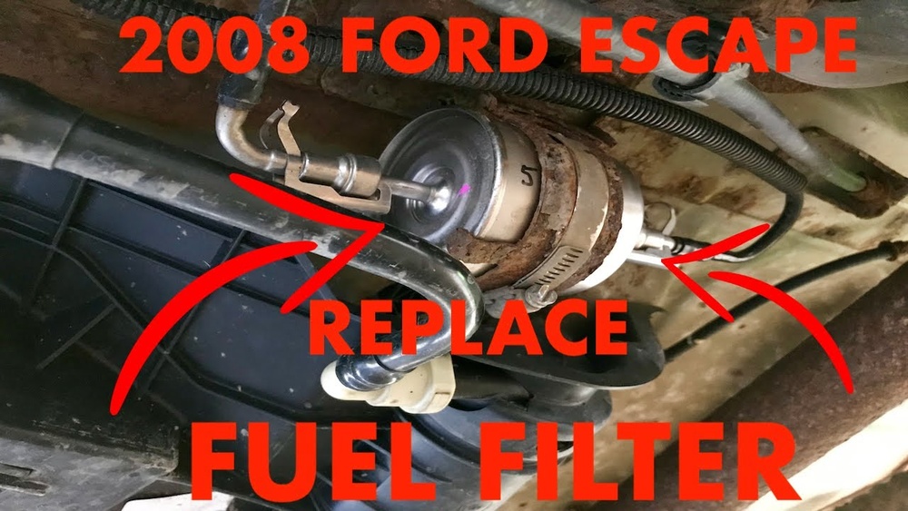 How to Change Fuel Filter Ford Escape