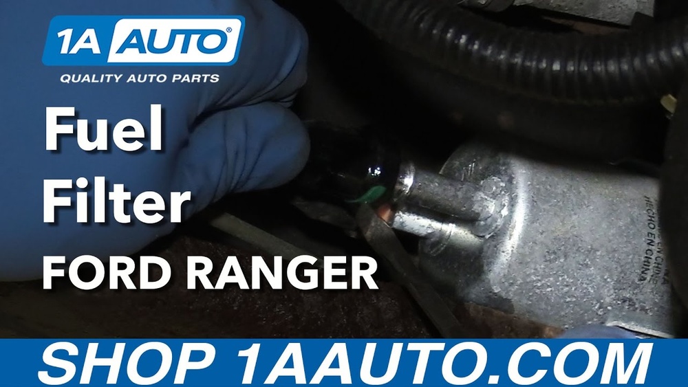 How to Change Fuel Filter on 2003 Ford Ranger