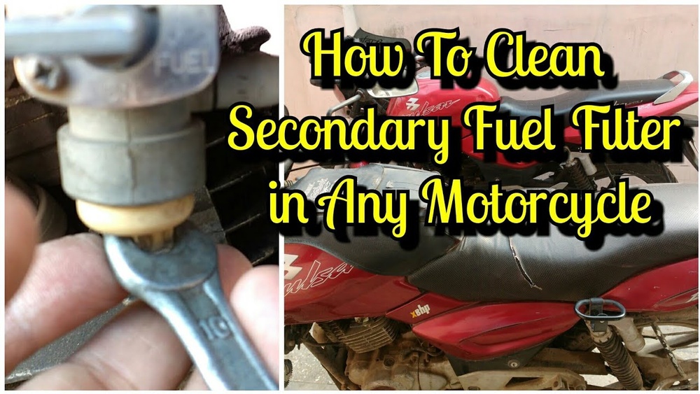 How to Clean Fuel Filter Motorcycle