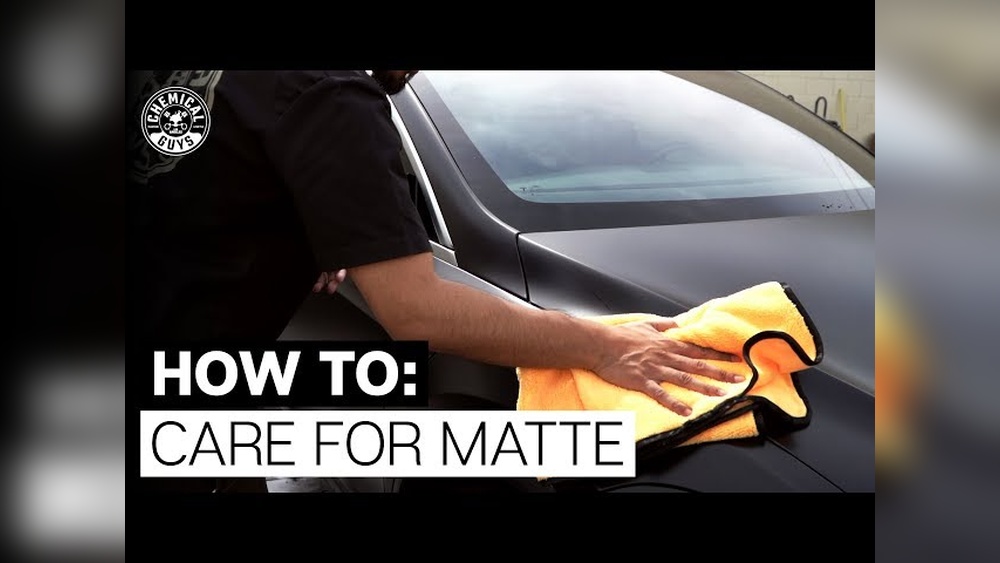 How to Clean Matte Vinyl Wrap