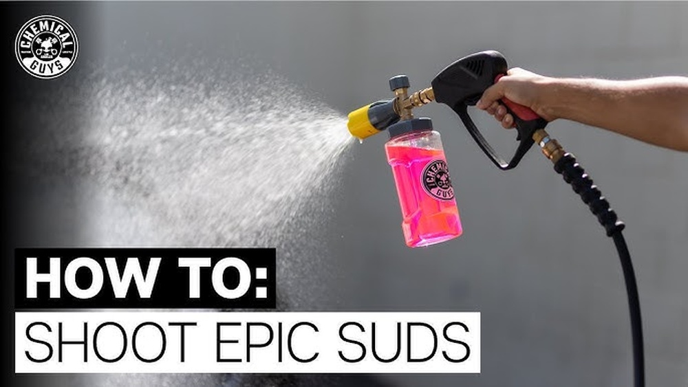 How to Connect Chemical Guys Foam Cannon to Pressure Washer