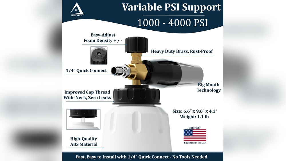 How to Connect Fasmov Foam Cannon to Pressure Washer