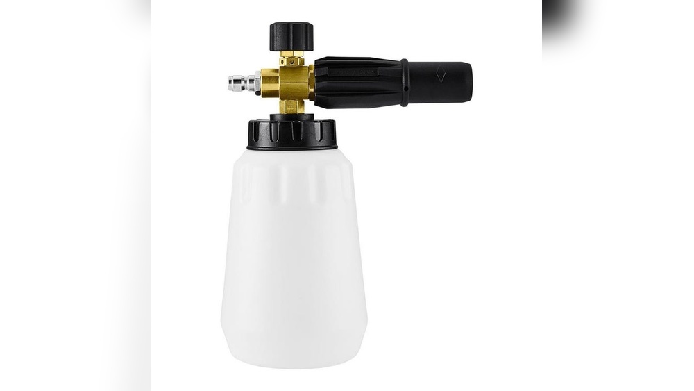 How to Connect Foam Cannon to Harbor Firight Pressure Washer