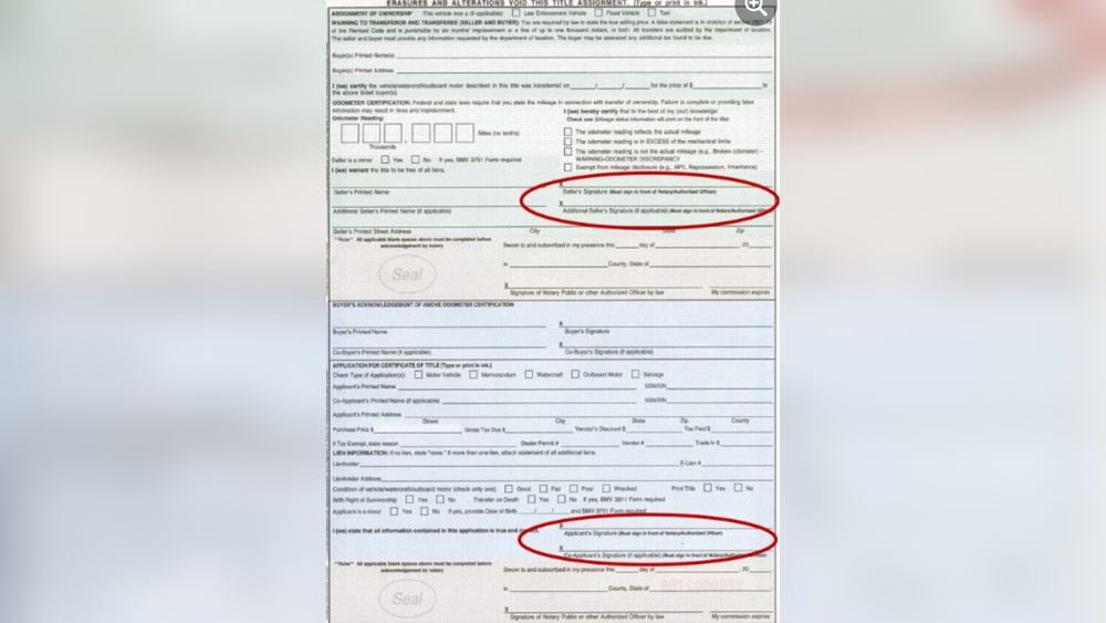 How to Get a Car Title Notarized