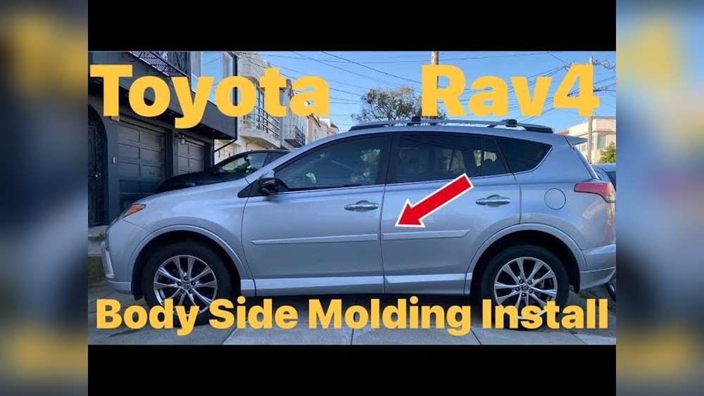 How to Install Body Side Molding on Toyota Rav4