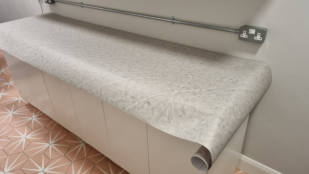 How to Install Vinyl Countertop Wrap