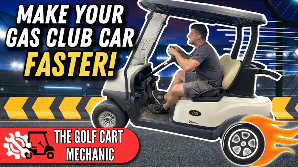 How to Make a Club Car Golf Cart Faster