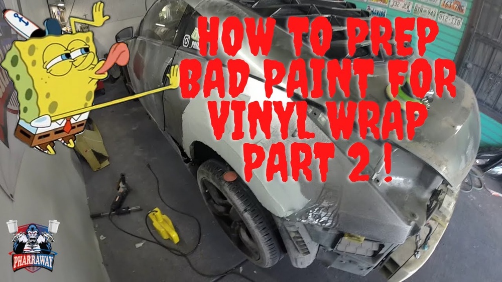 How to Prep Paint for Vinyl Wrap
