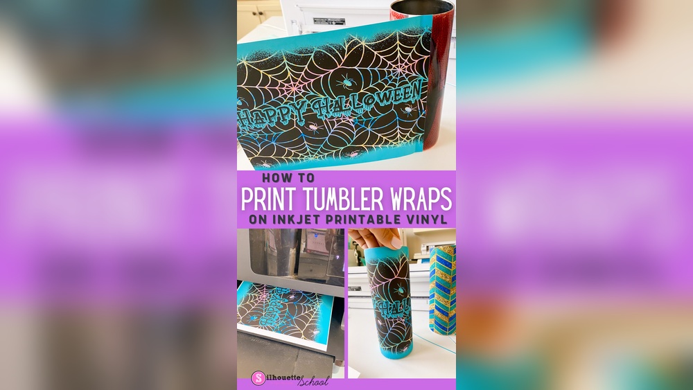 How to Print Vinyl Wraps for Tumblers