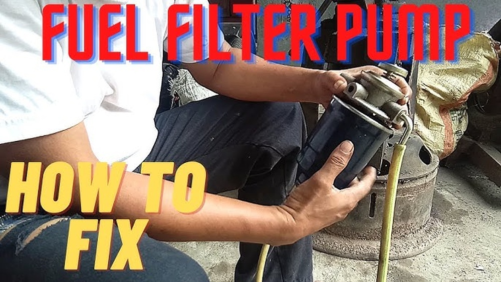 How to Pump Diesel Fuel Filter