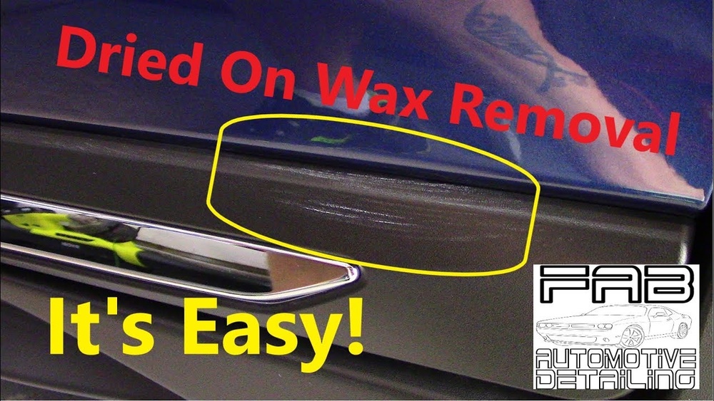 How to Remove Wax from Car Plastic