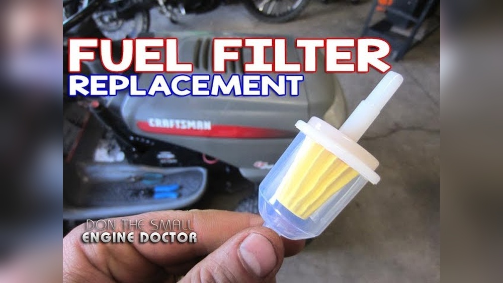How to Replace a Fuel Filter on a Lawn Mower