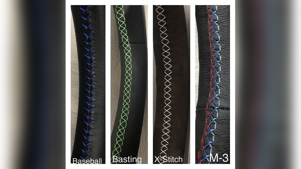 How to Stitch Steering Wheel Cover Tutorial