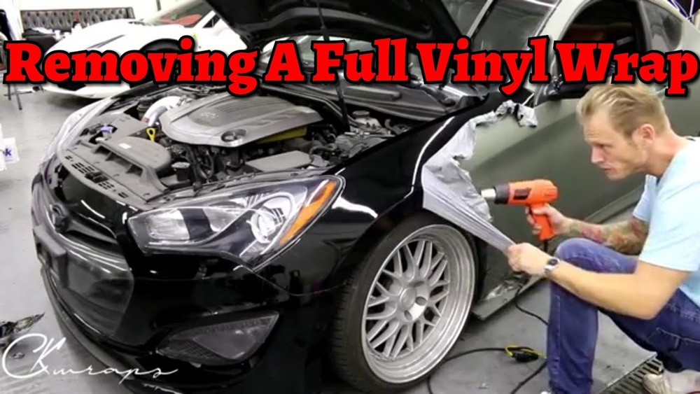 How to Take off Vinyl Wrap
