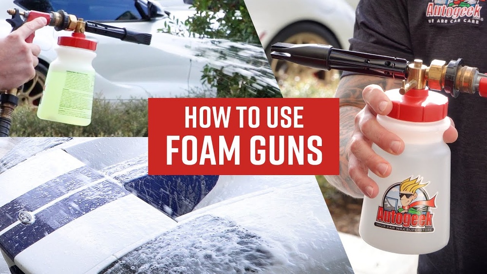 How to Use a Foam Cannon Car Wash