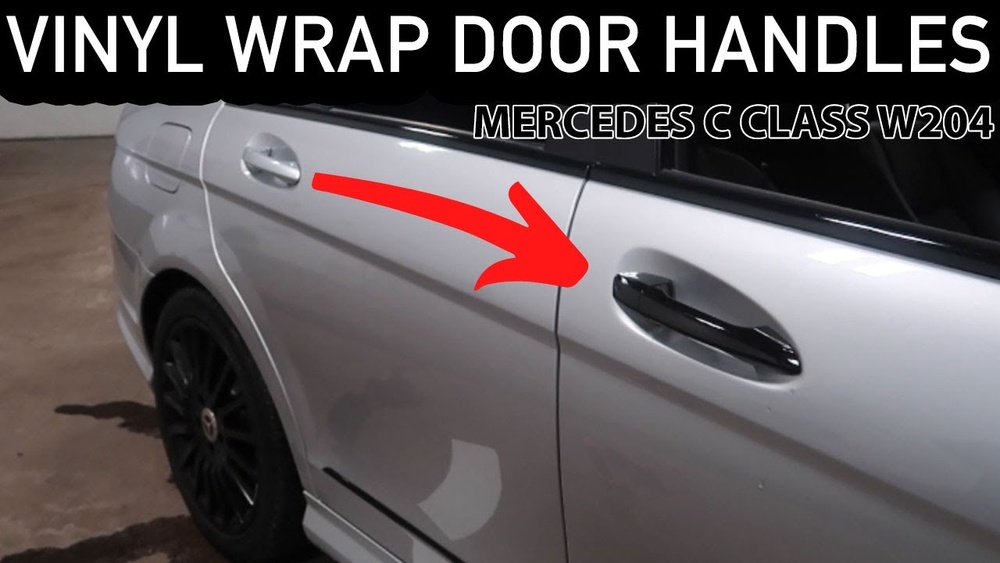 How to Vinyl Wrap Door Handles