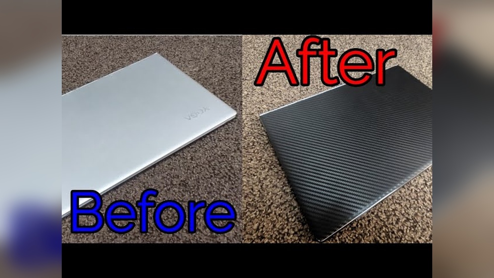 How to Vinyl Wrap Laptop
