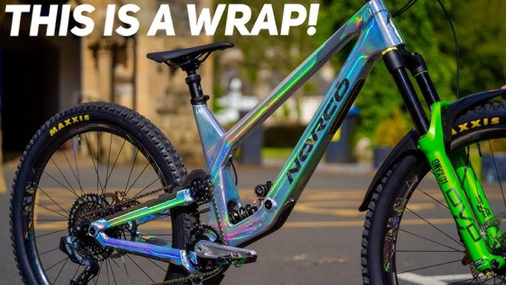 How to Wrap a Bike With Vinyl