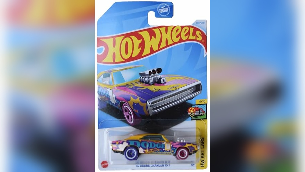Rainbow Hot Wheels Car